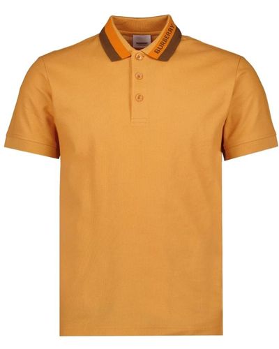 Burberry Tops > polo shirts - Orange