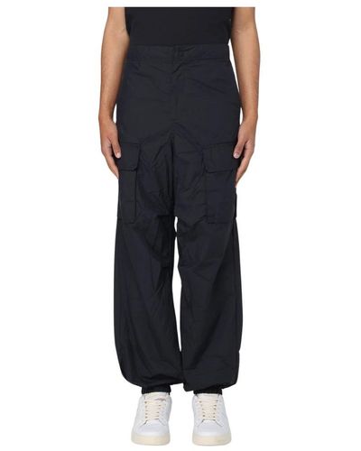Save The Duck Wide Trousers - Black