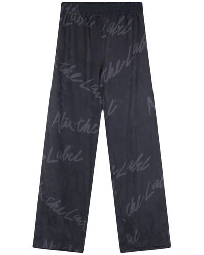 Alix The Label Wide Trousers - Blue