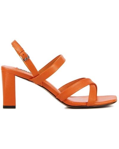 Bibi Lou High Heel Sandals - Orange