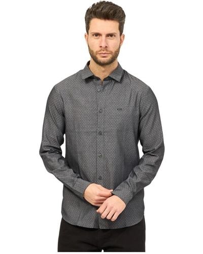 Armani Exchange Casual Shirts - Grey