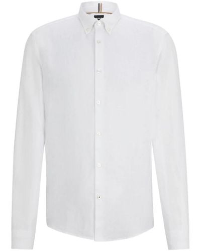 BOSS Casual Shirts - White