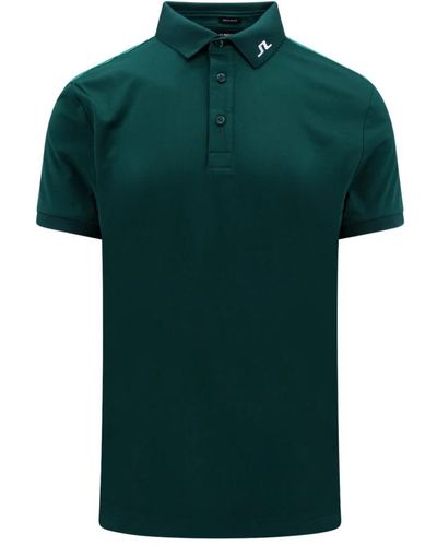 J.Lindeberg Polo Shirts - Green