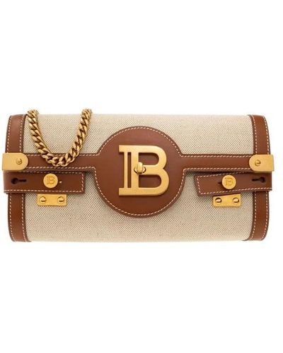 Balmain B-buzz shoulder bag - Marrone