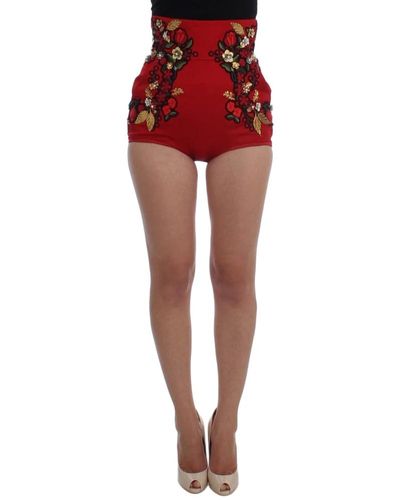 Dolce & Gabbana Short shorts - Rot
