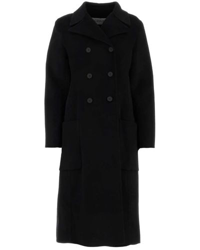 Lanvin Elegante cappotto coat - Nero