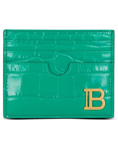 Balmain Accessories > wallets & cardholders - Vert