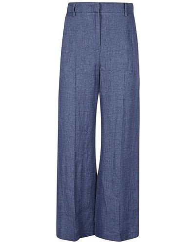 Weekend by Maxmara Trousers > wide trousers - Bleu