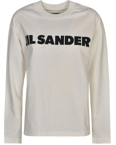 Jil Sander Long Sleeve Tops - Grey