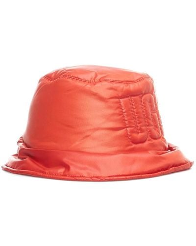 UGG Sombrero de pesca naranja para aventuras al aire libre - Rojo