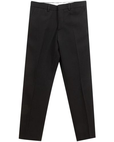 Burberry Straight Trousers - Black