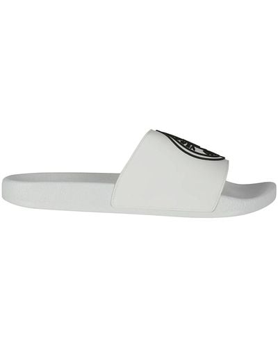 Versace Jeans Couture Sliders - White
