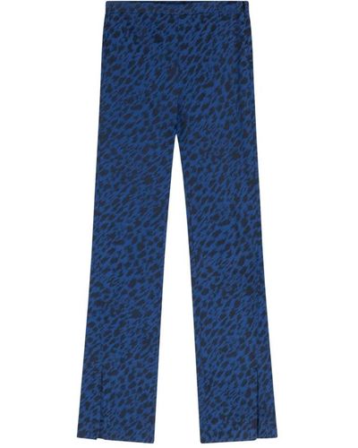 Alix The Label Straight Trousers - Blue