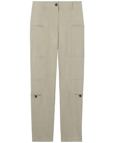 Proenza Schouler Trousers > slim-fit trousers - Gris