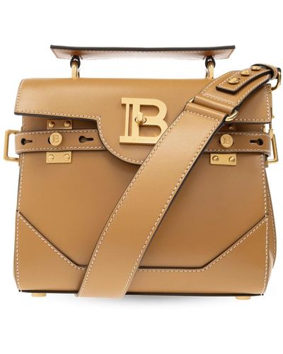 Balmain B-buzz 23 borsa a tracolla - Metallizzato