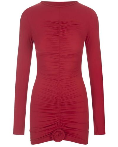 LaRevêche Short Dresses - Red