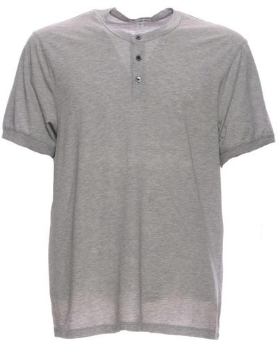 James Perse T-shirt in cotone di alta qualità - Grigio