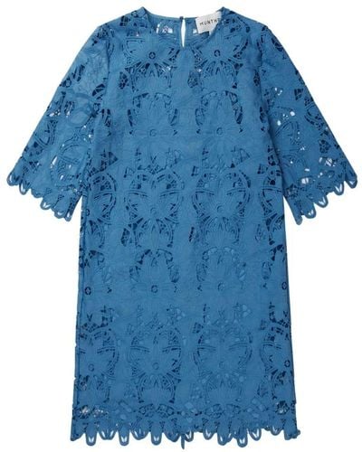 Munthe Short Dresses - Blue