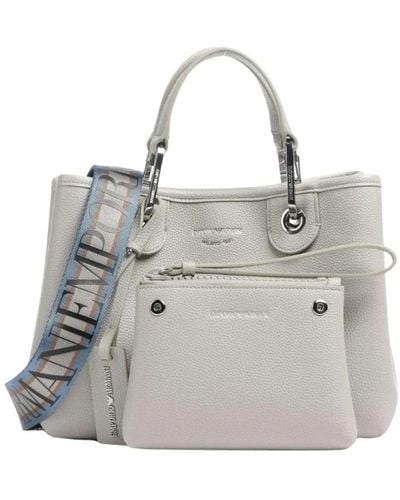 Emporio Armani Shoulder Bags - Gray