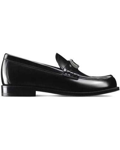 Dior Schwarze loafer schuhe ss22