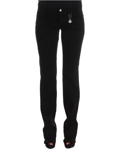 CoSTUME NATIONAL Boot-cut jeans - Negro