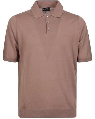 Ballantyne Short sleeve polo shirt - Marrone