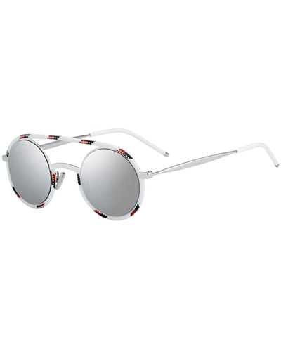 Dior Spotted whte red occhiali da sole - Metallizzato