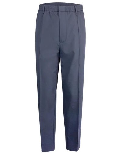 Emporio Armani Slim-Fit Trousers - Blue