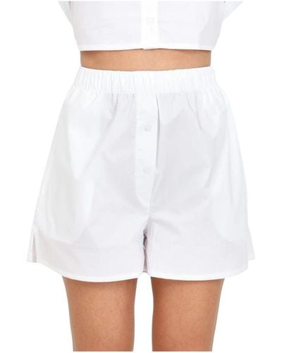 hinnominate Short shorts - Blanco