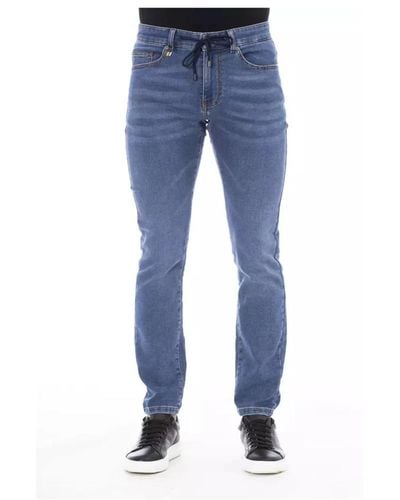 DISTRETTO12 Jeans > slim-fit jeans - Bleu