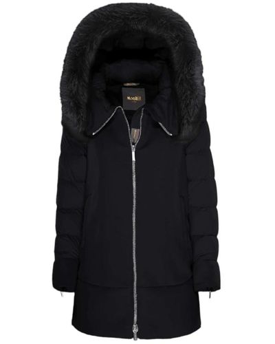 Moorer Jackets > winter jackets - Noir