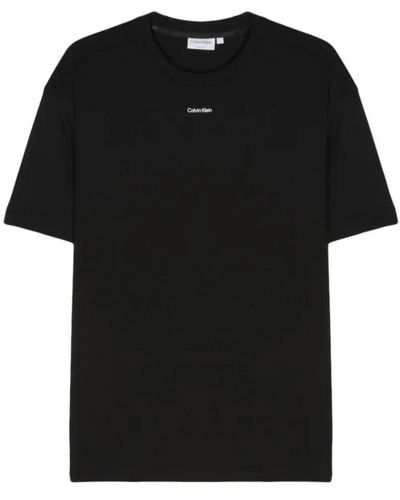Calvin Klein T-shirt e polo uomo moderni e raffinati - Nero