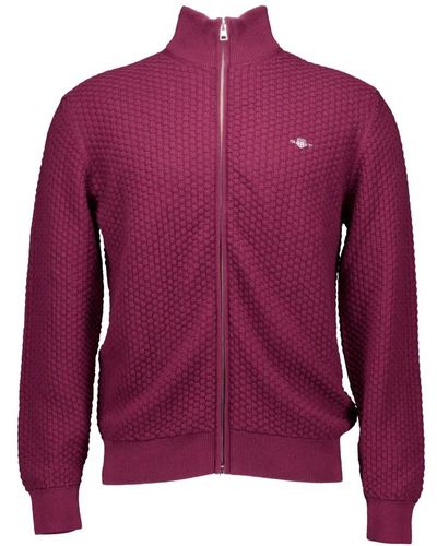 GANT Sweatshirts & hoodies > zip-throughs - Violet