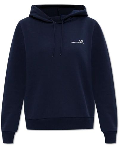 A.P.C. Sweatshirts & hoodies > hoodies - Bleu