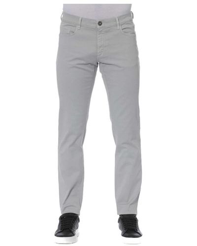 Trussardi Slim-Fit Jeans - Gray