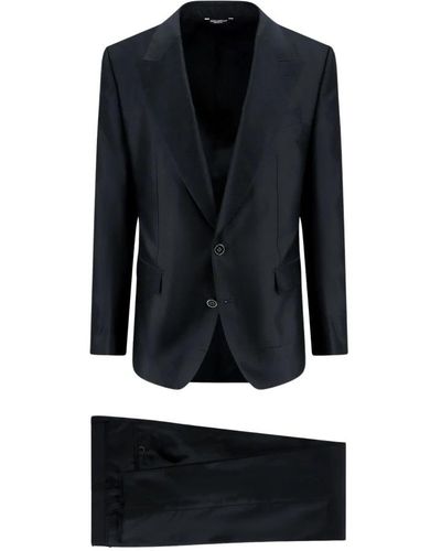 Dolce & Gabbana Single Breasted Suits - Blue