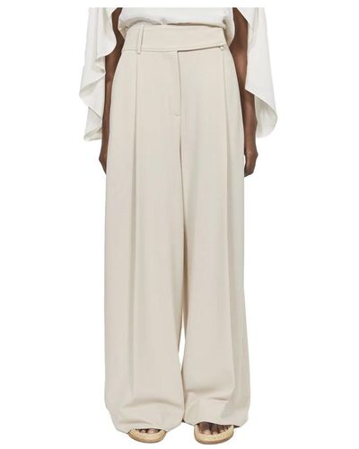 Rodebjer Wide Trousers - Natural