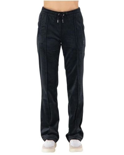 Juicy Couture Straight Trousers - Blue