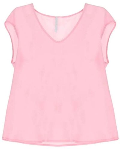 Imperial Sleeveless Tops - Pink