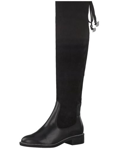 Tamaris Elegante overknee-stiefel - Schwarz