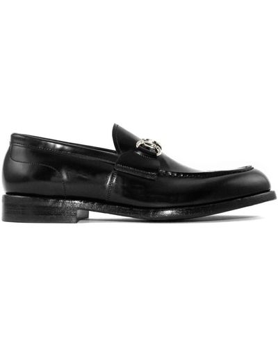 Green George Loafers - Nero