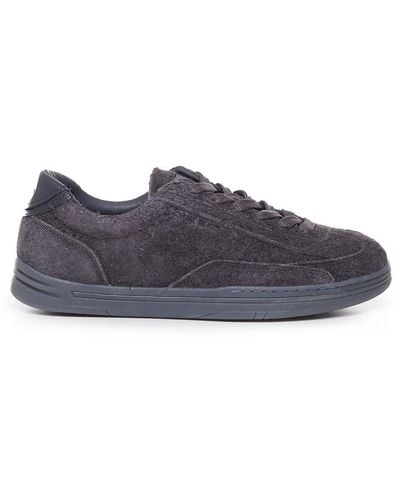Stone Island Sneakers mit compass rose logo patch - Blau