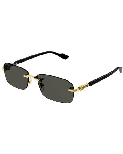 Gucci Stylische sonnenbrille in farbe 001 - Schwarz