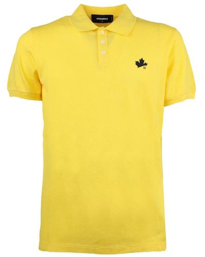 DSquared² Polo Shirts - Yellow