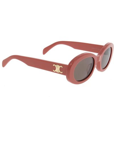 Celine Modische sonnenbrille - Rot