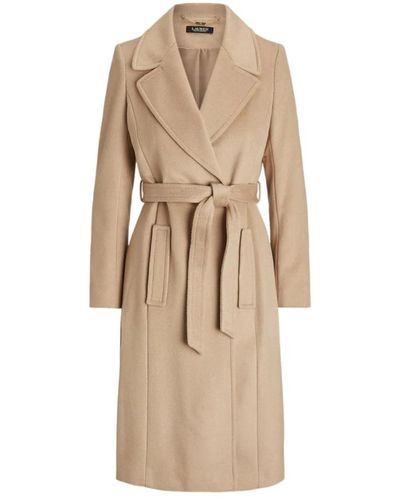 Ralph Lauren Coats > belted coats - Neutre