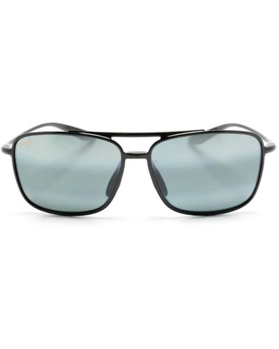 Maui Jim Schwarze sonnenbrille für den täglichen gebrauch - Grau