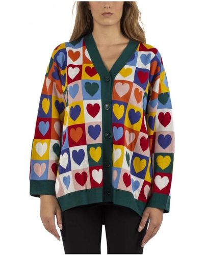 Love Moschino Cardigans - Rouge