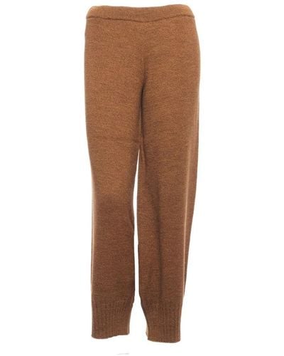 Akep Wide Pants - Brown