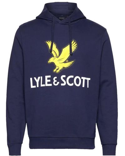 Lyle & Scott Sweatshirts & hoodies > hoodies - Bleu